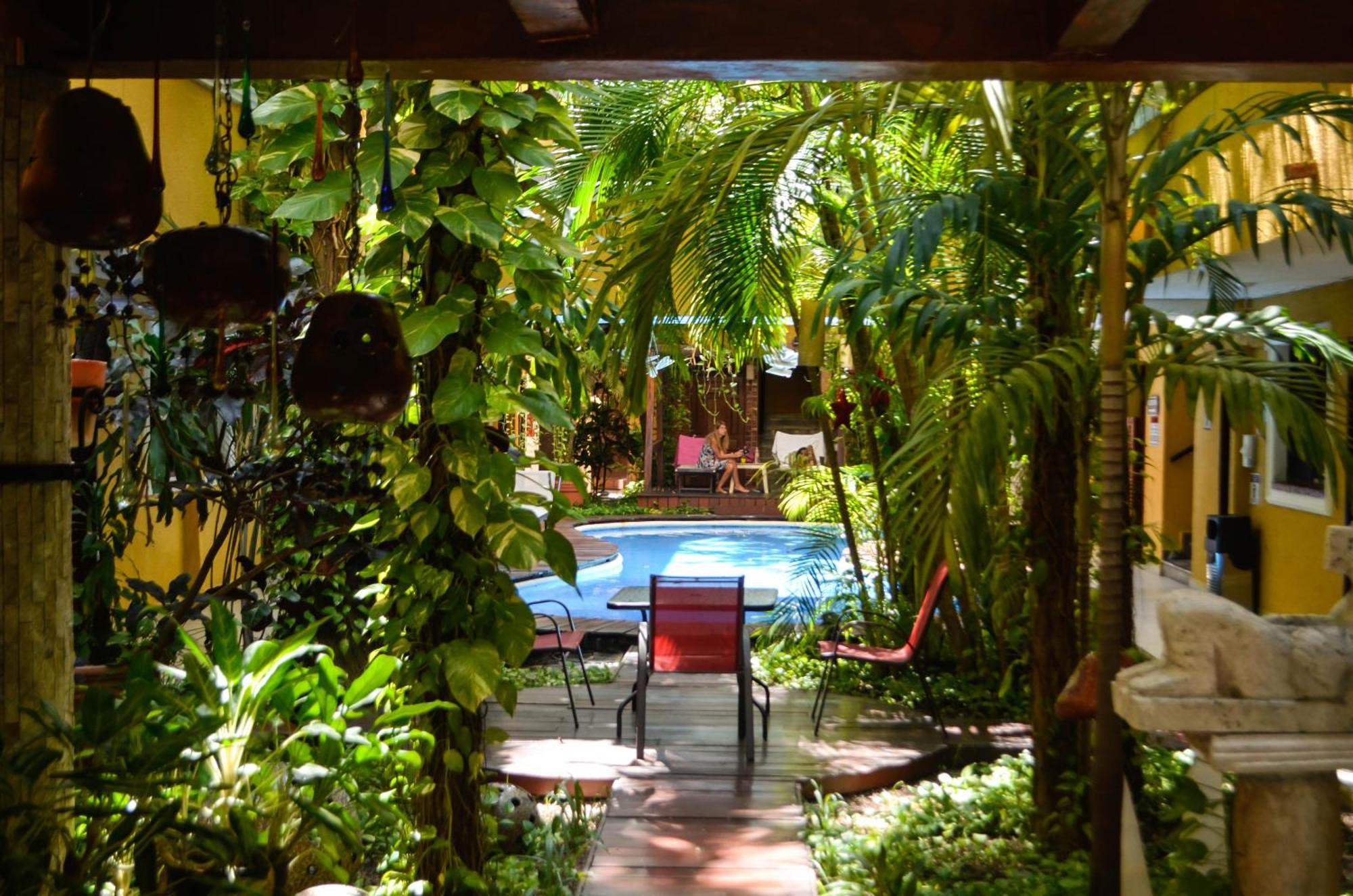 Hotel Las Golondrinas Playa del Carmen Exterior foto